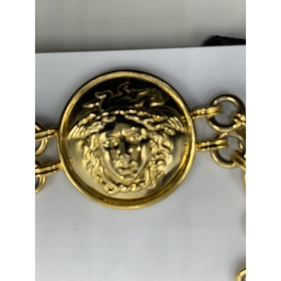 GIANNI VERSACE Medusa Gold Plated Coin Belt Chain Gianni Versace main image 12